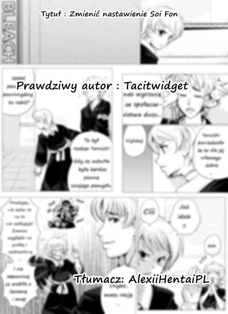 Soifon Attitude Adjustment (Bleach Tickle Comic) (Polish) Soifonの態度調整（漂白剤ティクルコミック）（ポーランド語）
