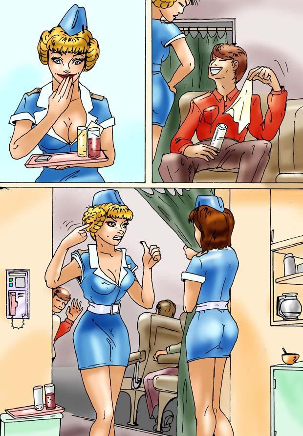 The Stewardess Spunky 
