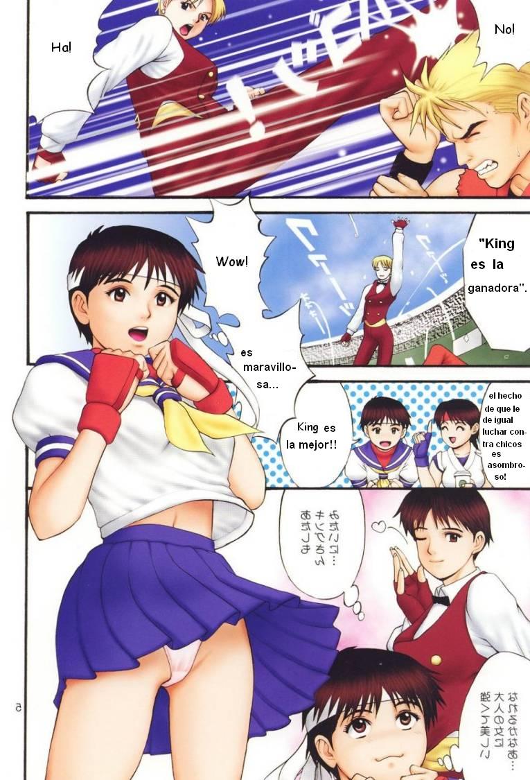 [Saigado] The Yuri and Friends Fullcolor 4 Sakura Vs. Yuri Edition (King of fighters) [Spanish] [Uncensored] 