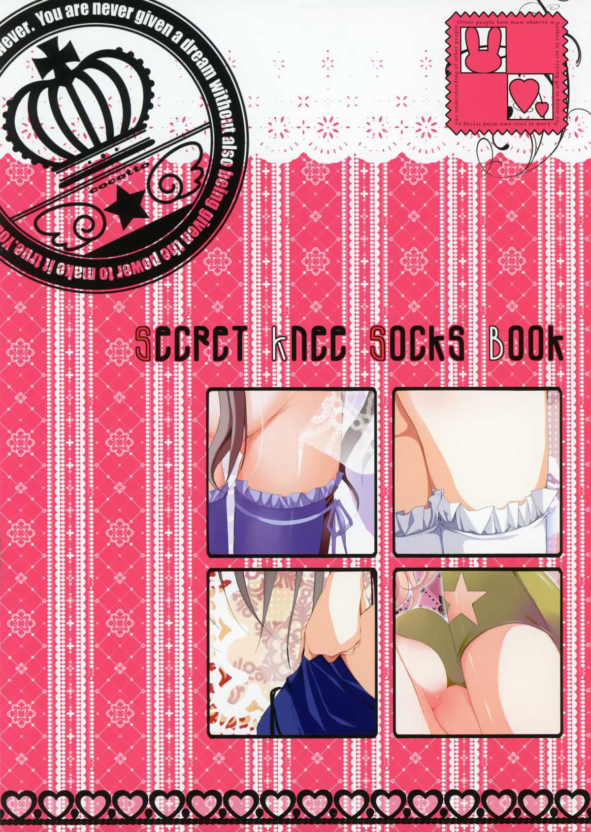 (C80) [cocotto (Mizusawa Mimori)] Secret Knee Socks Book (Various) (C80) [cocotto(水沢深森)] 秘密の裸ニーソ本 (よろず)