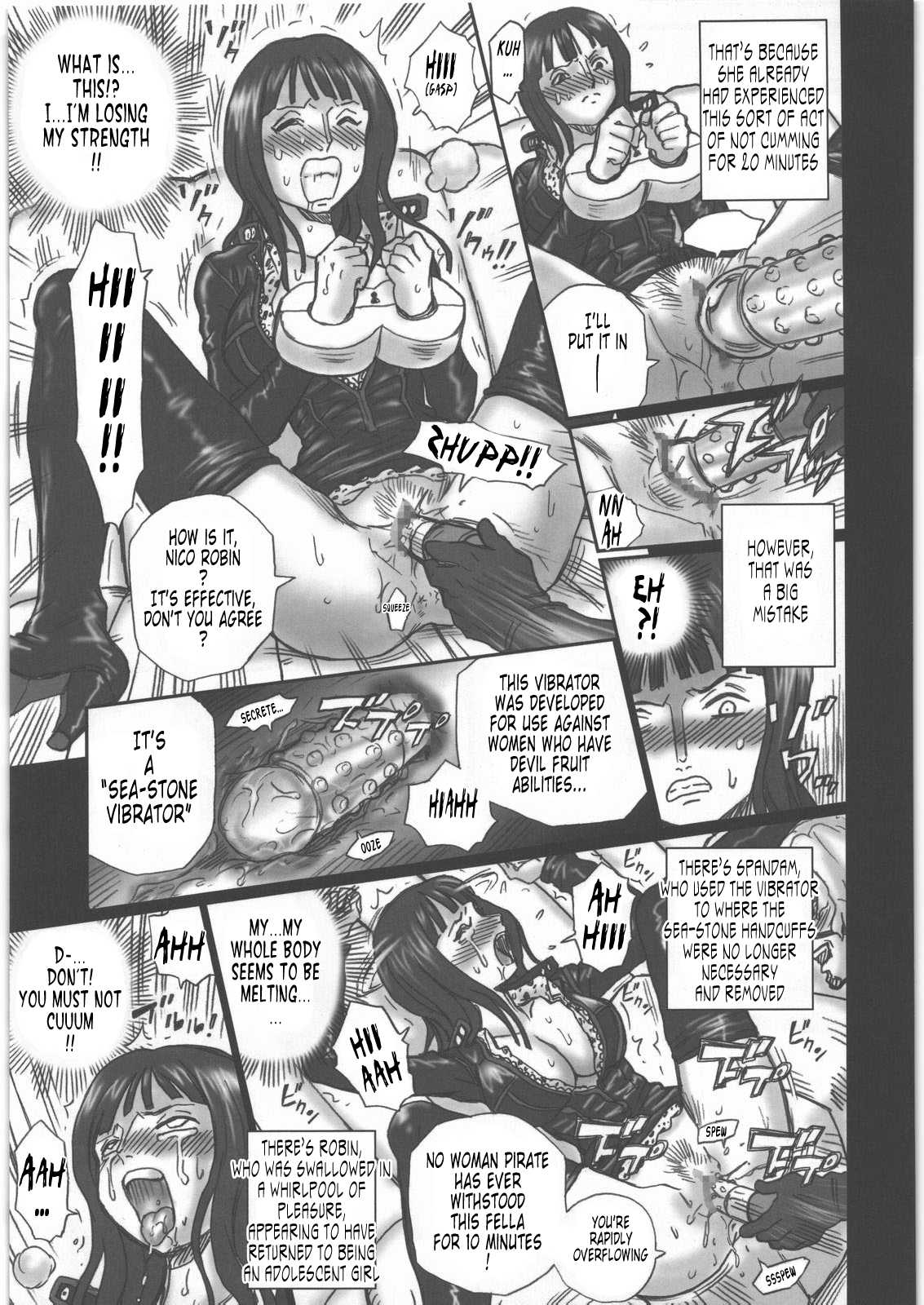 (SC48) [Rat Tail (Irie Yamazaki)] TAIL-MAN NICO ROBIN BOOK (One Piece) [English] [Tonigobe] 