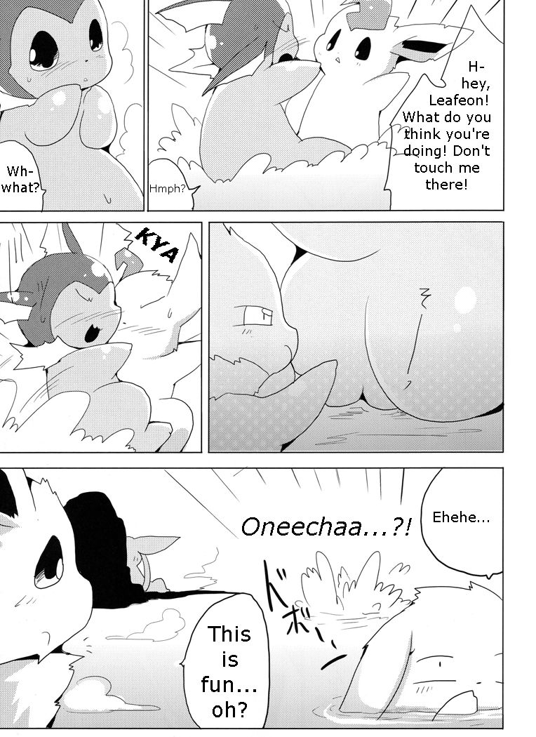 (Kemoket) [Kemononokoshikake (Azuma Minatu)] Vuikka. Onsen Hen | Eeveelutions. Hot Springs Edition (Pokémon) [English] (けもケット) [けもののこしかけ (東みなつ)] ぶいっか。温泉編 (ポケットモンスター) [英訳]