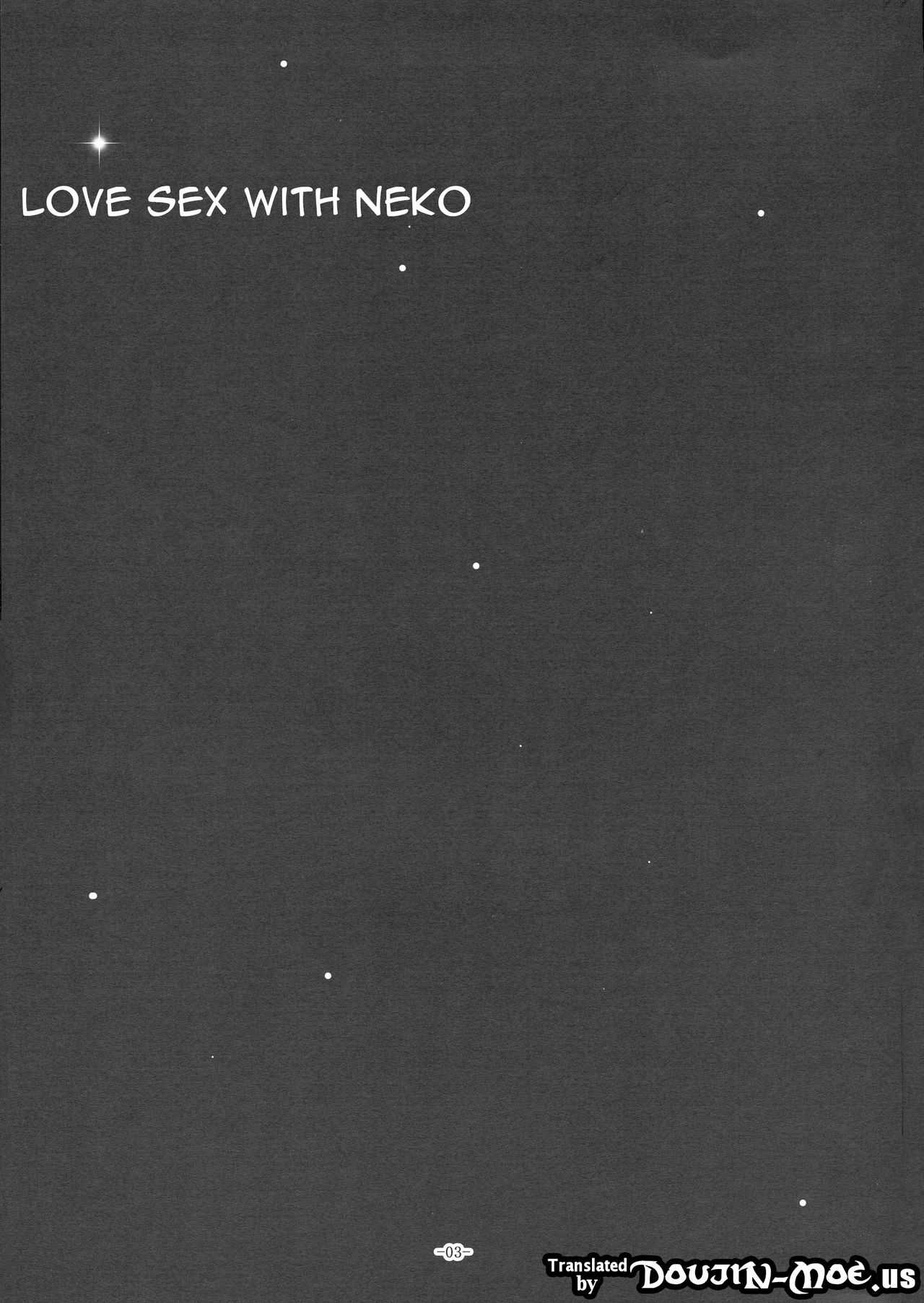 (COMIC1☆8) [Pan to Butterfly. (Tokei Usagi)] Neko to Love Sex | Love Sex With Neko (Brynhildr in the Darkness) [English] {doujin-moe.us} (COMIC1☆8) [パンとバタフライ。 (とけーうさぎ)] 寧子とラブセックス (極黒のブリュンヒルデ) [英訳]