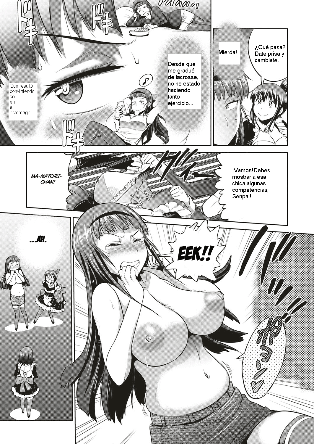 [DISTANCE] Joshi Lacu! - Girls Lacrosse Club ~2 Years Later~ Ch. 4 (COMIC ExE 05) [Spanish] [Digital] [DISTANCE] じょしラク！～2Years Later～ 第4話 (コミック エグゼ 05) [スペイン翻訳] [DL版]