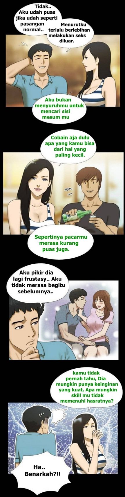 17 couple game sexual fantasy (Bahasa Indonesia) on going 성판17:커플게임