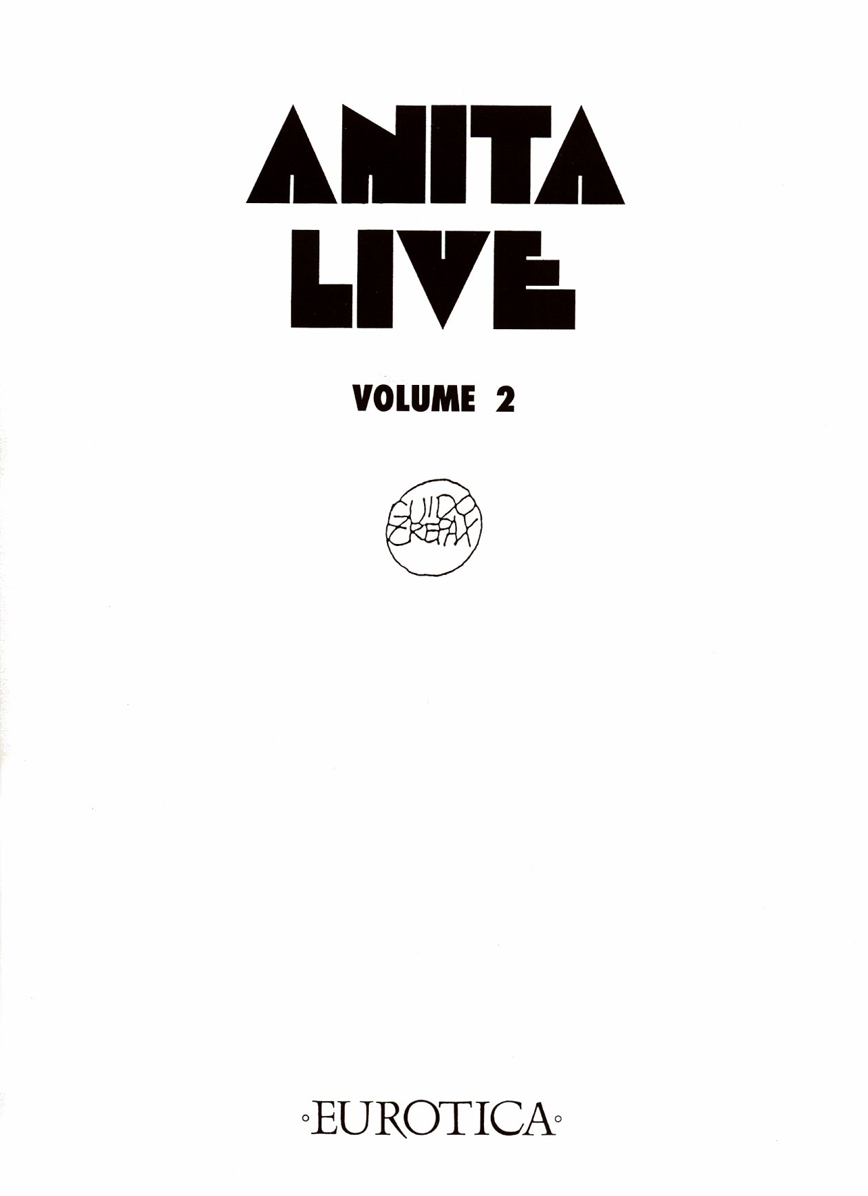 [Guido Crepax] Anita Live Vol.2 [English] 