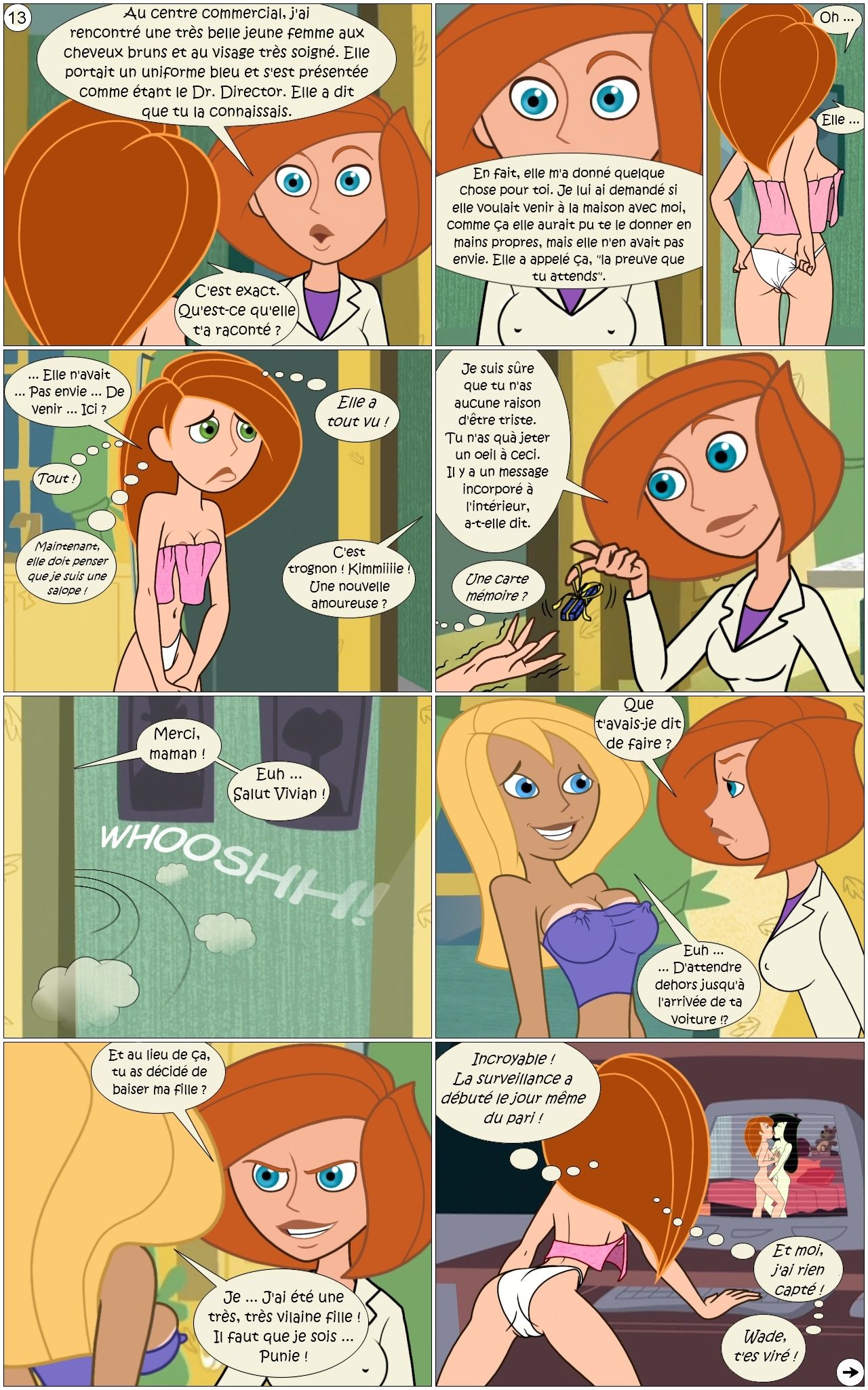 [Gagala] Oh, Betty! - Or: How to Seduce a Female Secret Agent (Kim Possible) [French] 