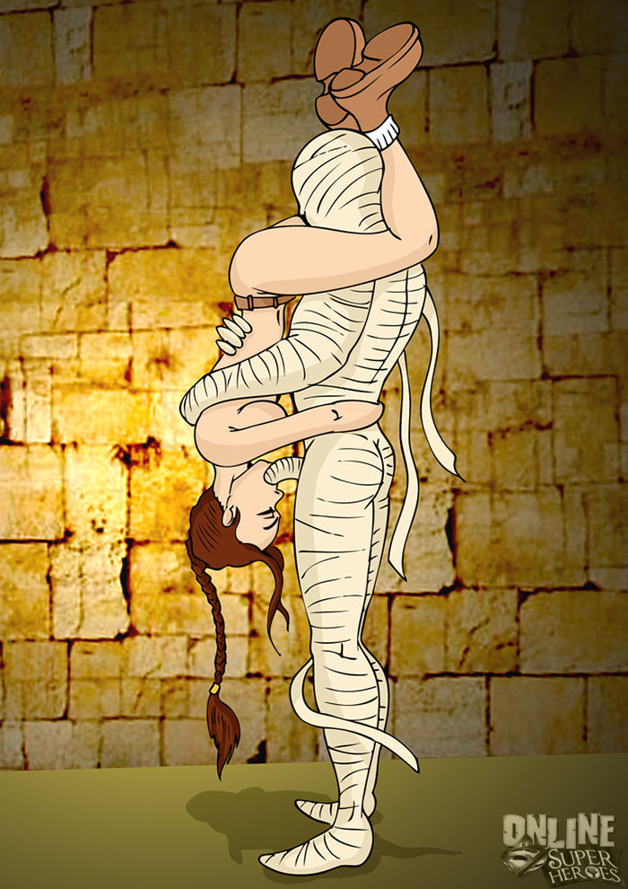 Lara Croft vs. Mummy 